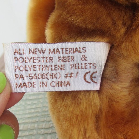 Greek Velvets Fluffy Teddy Bear Plush 11" Stuffed Toy Brown - Picture 7 of 7